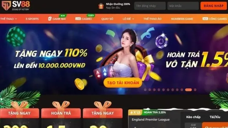 Bật mí những chương trình khuyến mãi khủng hot nhất tại SV88